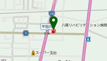 八尾エコ・ステーションの地図画像