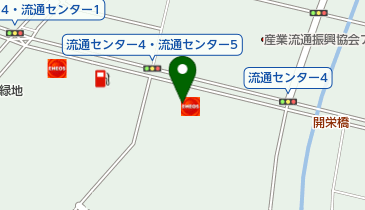 札幌流通センターSS天然ガススタンドの地図画像