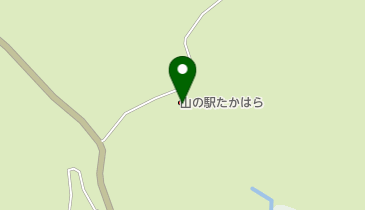 山の駅たかはら (じてんしゃの駅)の地図画像