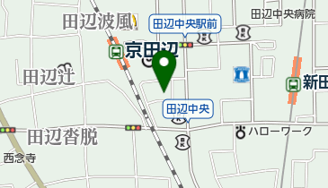 京田辺市観光案内所 (サイクリングステーション)の地図画像