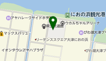 県立体育館 (ビワイチサイクルサポートステーション)(サイクリングステーション)の地図画像