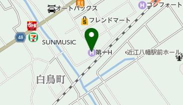 ビジネス第一ホテル (ビワイチサイクルサポートステーション)(サイクリングステーション)の地図画像