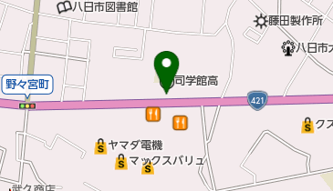 ビジネスグリーンホテル八日市 (ビワイチサイクルサポートステーション)(サイクリングステーション)の地図画像