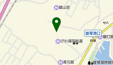 びわ湖花街道(ビワイチサイクルサポートステーション)(サイクリングステーション)の地図画像