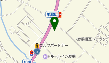 株式会社滋賀トヨタ 彦根店(ビワイチサイクルサポートステーション)の地図画像