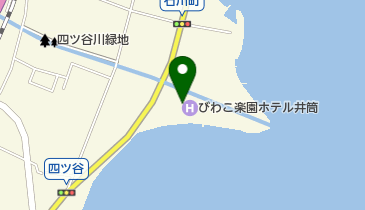 びわこ楽園ホテル井筒(ビワイチサイクルサポートステーション)(サイクリングステーション)の地図画像