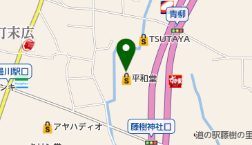 平和堂 あどがわ店(ビワイチサイクルサポートステーション)(サイクリングステーション)の地図画像