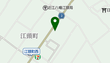 フレンドマート江頭店(ビワイチサイクルサポートステーション)(サイクリングステーション)の地図画像