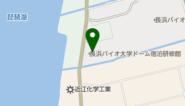 長浜バイオ大学ドーム宿泊研修館(ビワイチサイクルサポートステーション)(サイクリングステーション)の地図画像