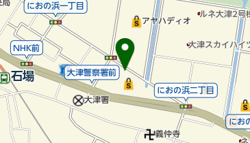 フレンドマート大津テラス店(ビワイチサイクルサポートステーション)(サイクリングステーション)の地図画像