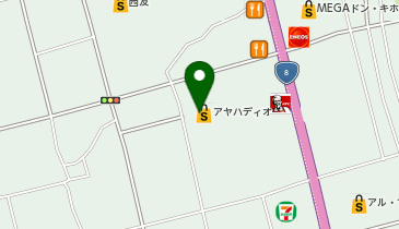 アヤハディオ 長浜店(ビワイチサイクルサポートステーション)の地図画像