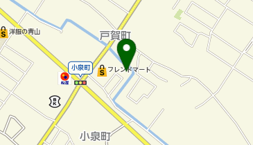 フレンドマート彦根小泉店(ビワイチサイクルサポートステーション)の地図画像
