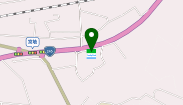 ファミリーマート 山北町店(自転車の駅)の地図画像