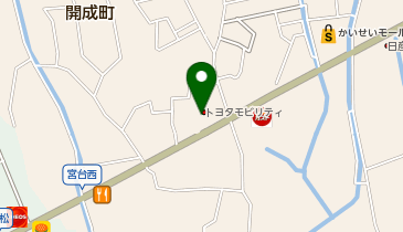 ネッツトヨタ湘南 開成店(自転車の駅)の地図画像