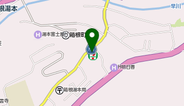 セブン-イレブン 箱根湯本店(自転車の駅)の地図画像