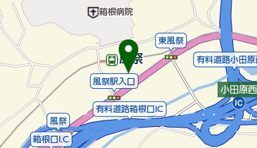 株式会社小田原鈴廣 風祭店の地図画像