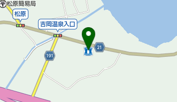 ローソン 吉岡温泉口店 (サイクルポート)の地図画像