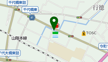 ファミリーマート 鳥取行徳店 (サイクルポート)の地図画像