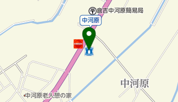 ローソン 倉吉中河原店 (サイクルポート)の地図画像