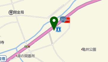 ローソン 関金温泉店 (サイクルポート)の地図画像