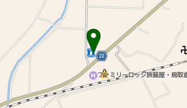 ローソン 湯梨浜長和田店 (サイクルポート)の地図画像