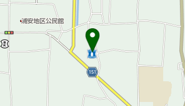 ローソン 琴浦浦安店 (サイクルポート)の地図画像