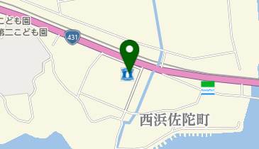 ローソン松江西浜佐陀店 (ご縁サイクルステーション)の地図画像