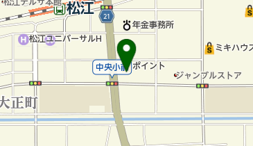 ローソン松江東朝日店 (ご縁サイクルステーション)の地図画像