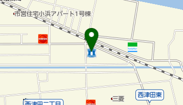 ローソン松江東朝日小浜店 (ご縁サイクルステーション)の地図画像