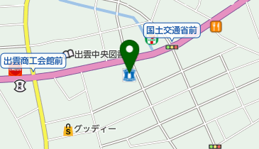 ローソン出雲大津新崎店 (ご縁サイクルステーション)の地図画像