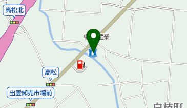 ローソン出雲白枝堀西店 (ご縁サイクルステーション)の地図画像