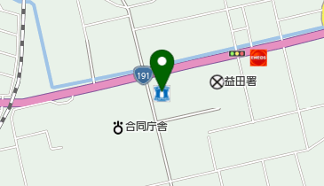 ローソン・ポプラ益田合同庁舎前店 (ご縁サイクルステーション)の地図画像