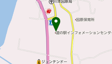 道の駅インフォメーションセンターかわもと (ご縁サイクルステーション)の地図画像