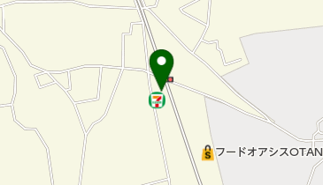 セブンイレブン宇都宮下荒針町店 (自転車の駅)の地図画像