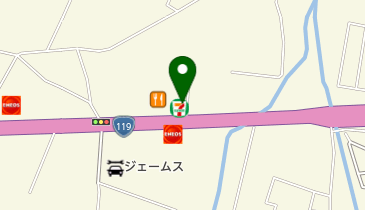 セブンイレブン環状線北店(自転車の駅)の地図画像