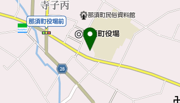 那須町立図書館(サイクルピット)の地図画像