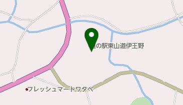 東山道道の駅 伊王野(サイクルピット)の地図画像