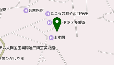 山水閣(サイクルピット)の地図画像