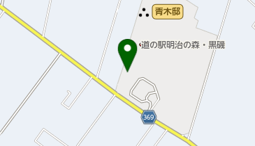 道の駅 明治の森(サイクルピット)の地図画像