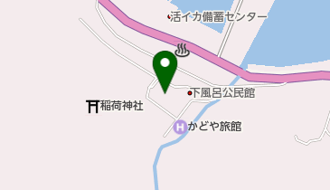 下風呂温泉まるほん旅館(ペダルレスト)の地図画像
