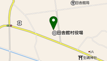 田舎館村役場(ペダルレスト)の地図画像