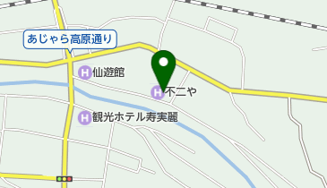 大鰐温泉不二やホテル(ペダルレスト)の地図画像