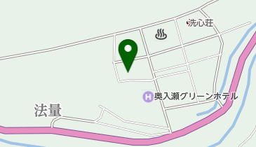 野の花 焼山荘(ペダルレスト)の地図画像