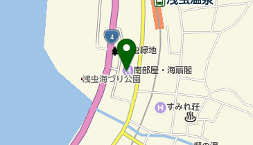 南部屋 海扇閣(ペダルレスト)の地図画像