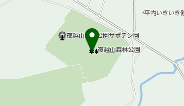 夜越山森林公園(ペダルレスト)の地図画像