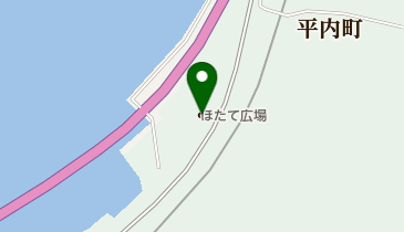 ほたて広場(ペダルレスト)の地図画像