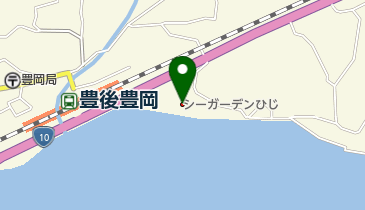 シーガーデンひじ店(サイクル・ハブ)の地図画像