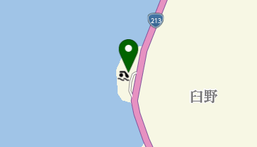 真玉海岸(SOBA CAFEゆうひ)(サイクル・ハブ)の地図画像