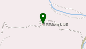 国見温泉 あかねの郷(サイクル・ハブ)の地図画像