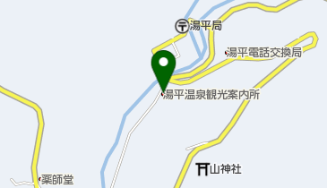 湯平温泉観光案内所(サイクル・ハブ)の地図画像